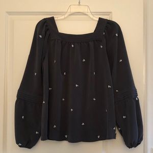 Women’s LC Lauren Conrad Peasant Style Top Small